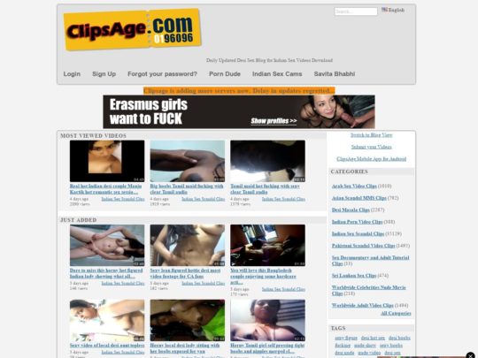 Clipasage Com - ClipsAge Review - Best Indian Porn Tube Sites like clipsage.com